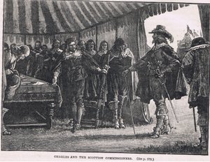 Charles et les commissaires écossais 1639